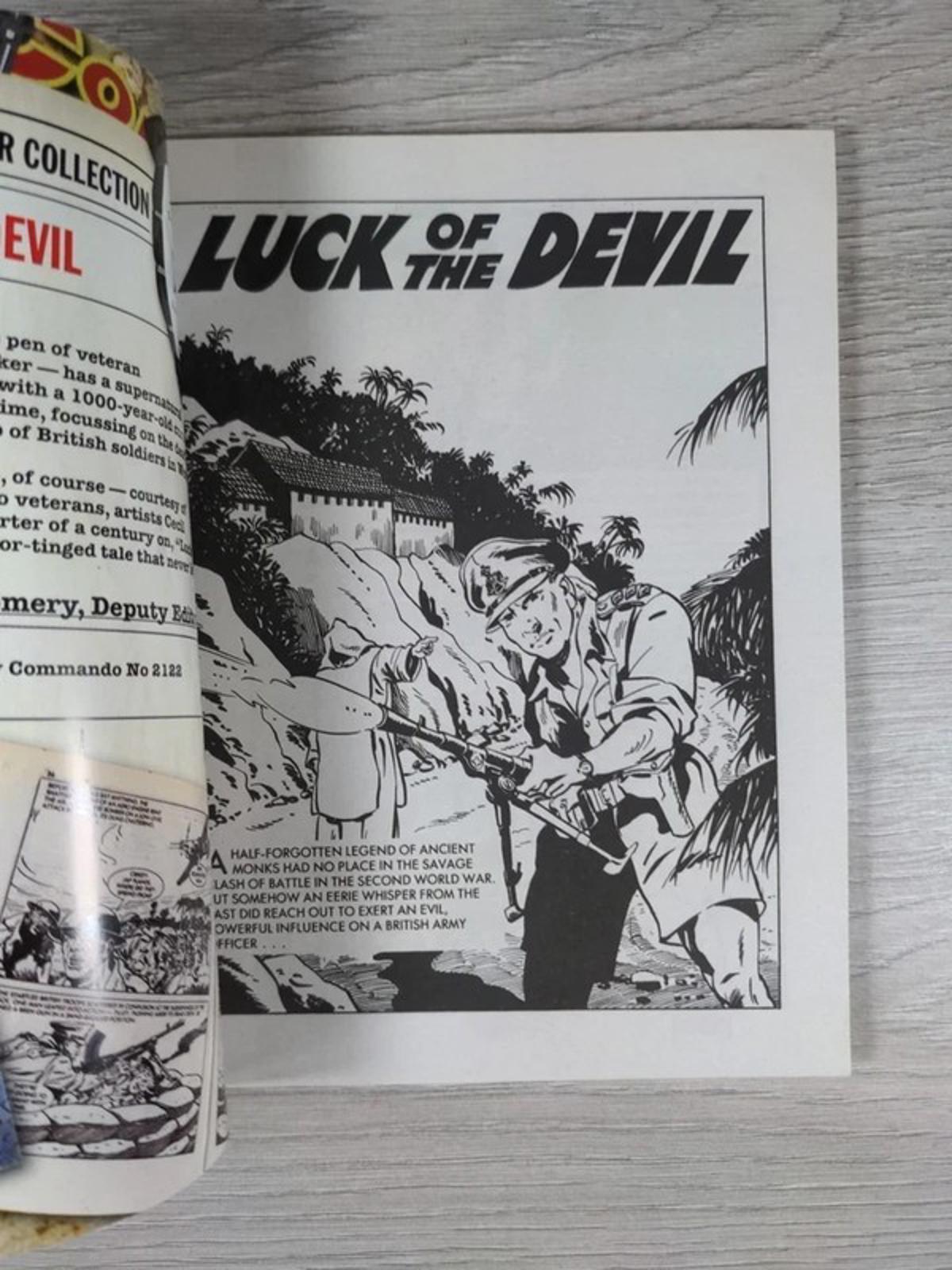 Commando Comic Issue Number 4526 Luck Of The Devil - Retrorama UK