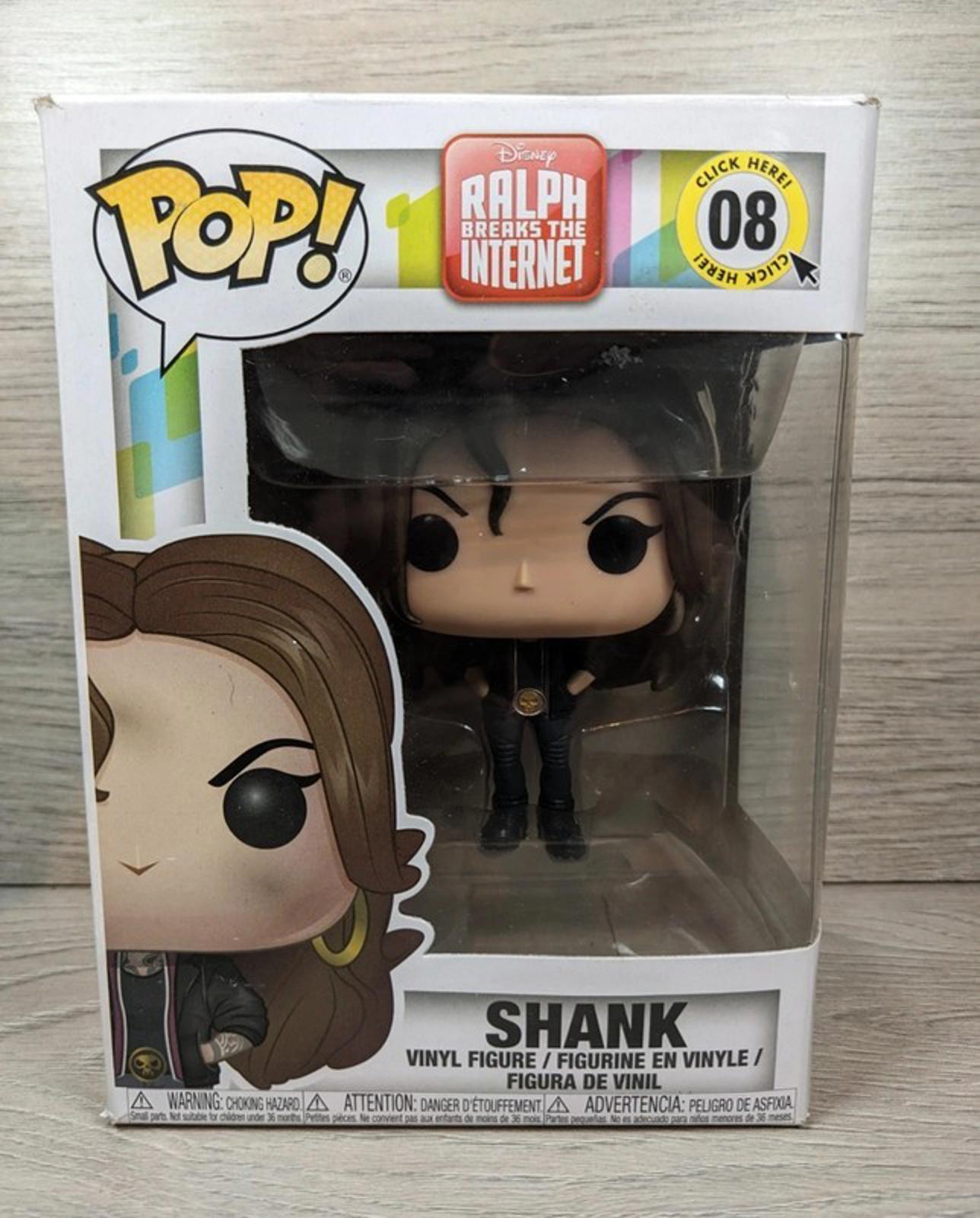 Funko Pop Ralph Breaks The Internet Shank No 8 Vinyl Toy Figure
