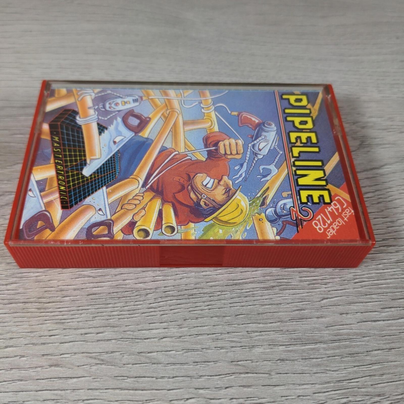 Super Pipeline 2 Commodore 64 C64 Game Cassette Mastertronic Tested & Working