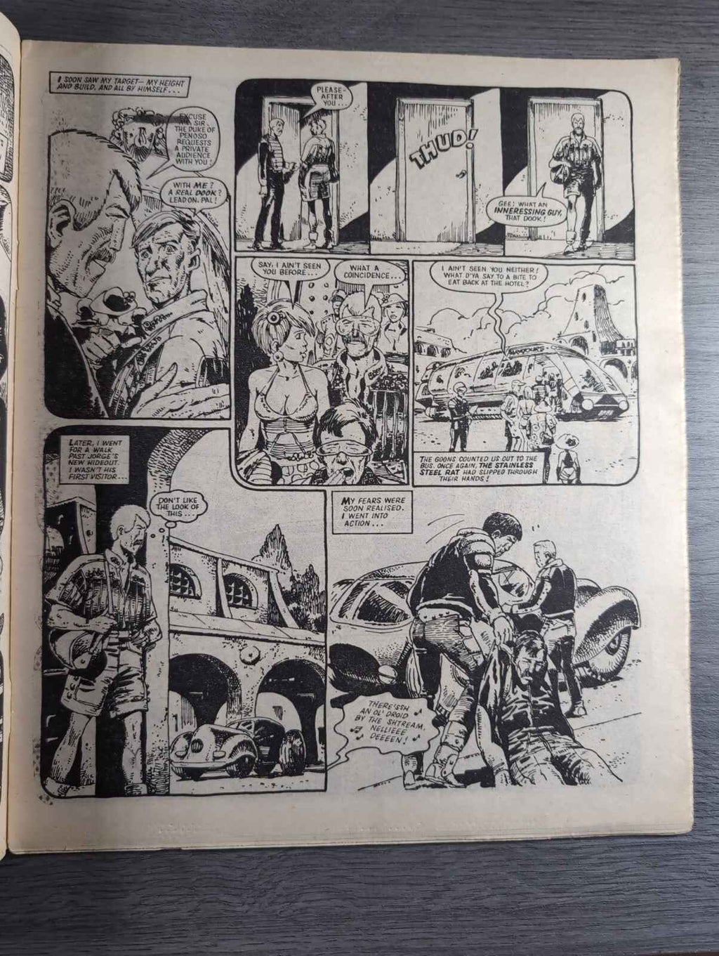 2000AD Prog 399 Featuring Judge Dread Comic 5th Jan 1985  Vintage Retro Comic