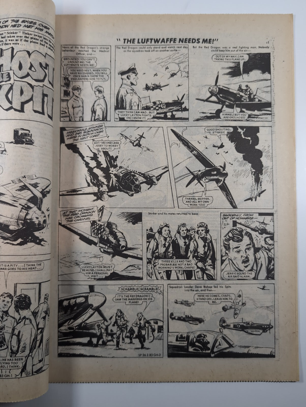 Spike Comic Issue No.6 Feb 26th 1983 D.C Thomson Vintage Retro Comic