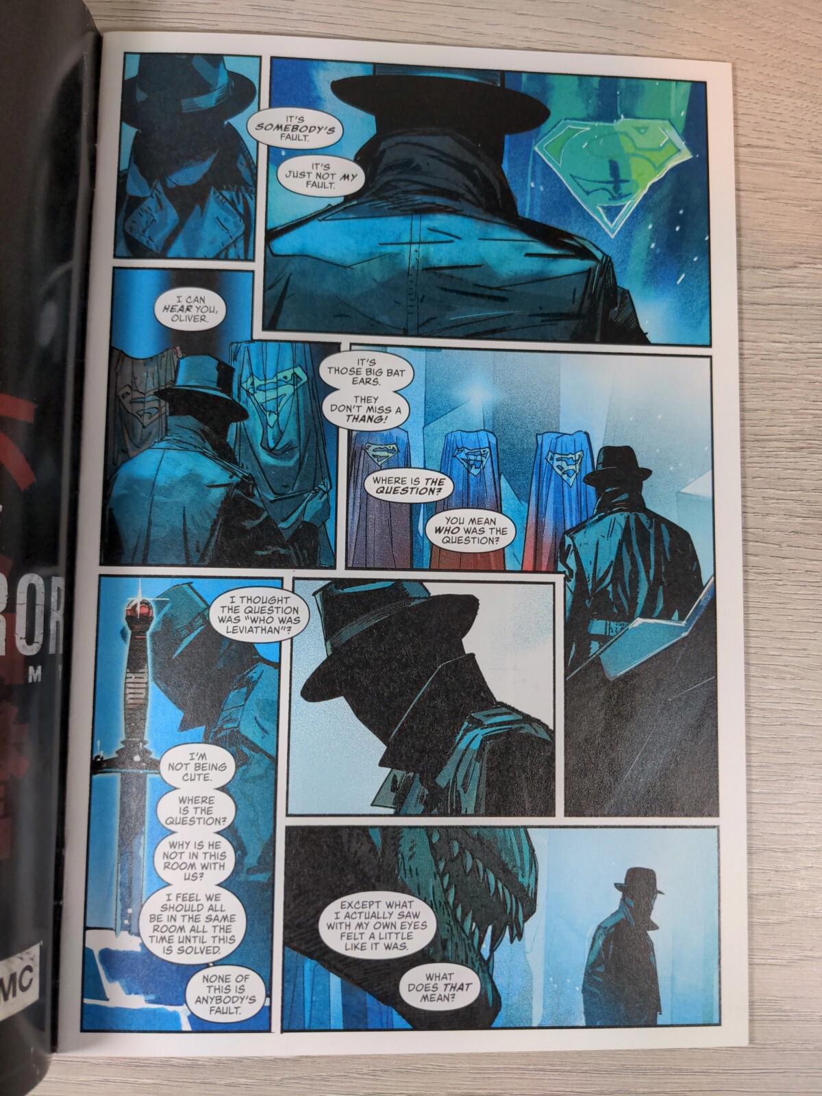 DC Universe: Event Leviathan Comic Issue No 3  Who Is Under The Red Hood? 2019
