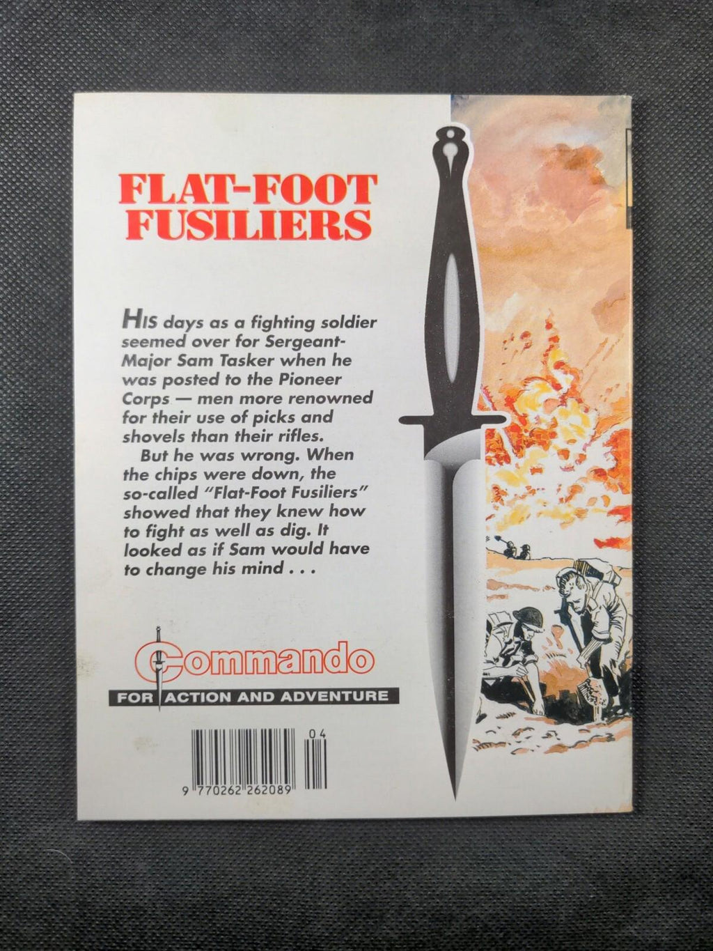 Commando Comic Issue Number 3302 Flat-Foot Fusiliers - Vintage Comic - Retrorama UK