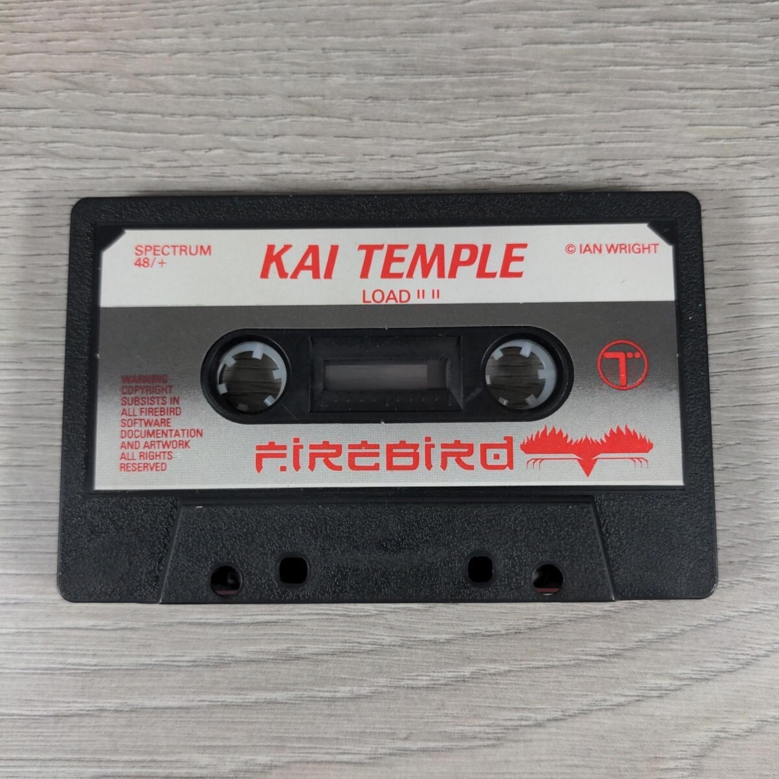 Kai Temple ZX Spectrum 48K 128K Game Cassette Tested & Working