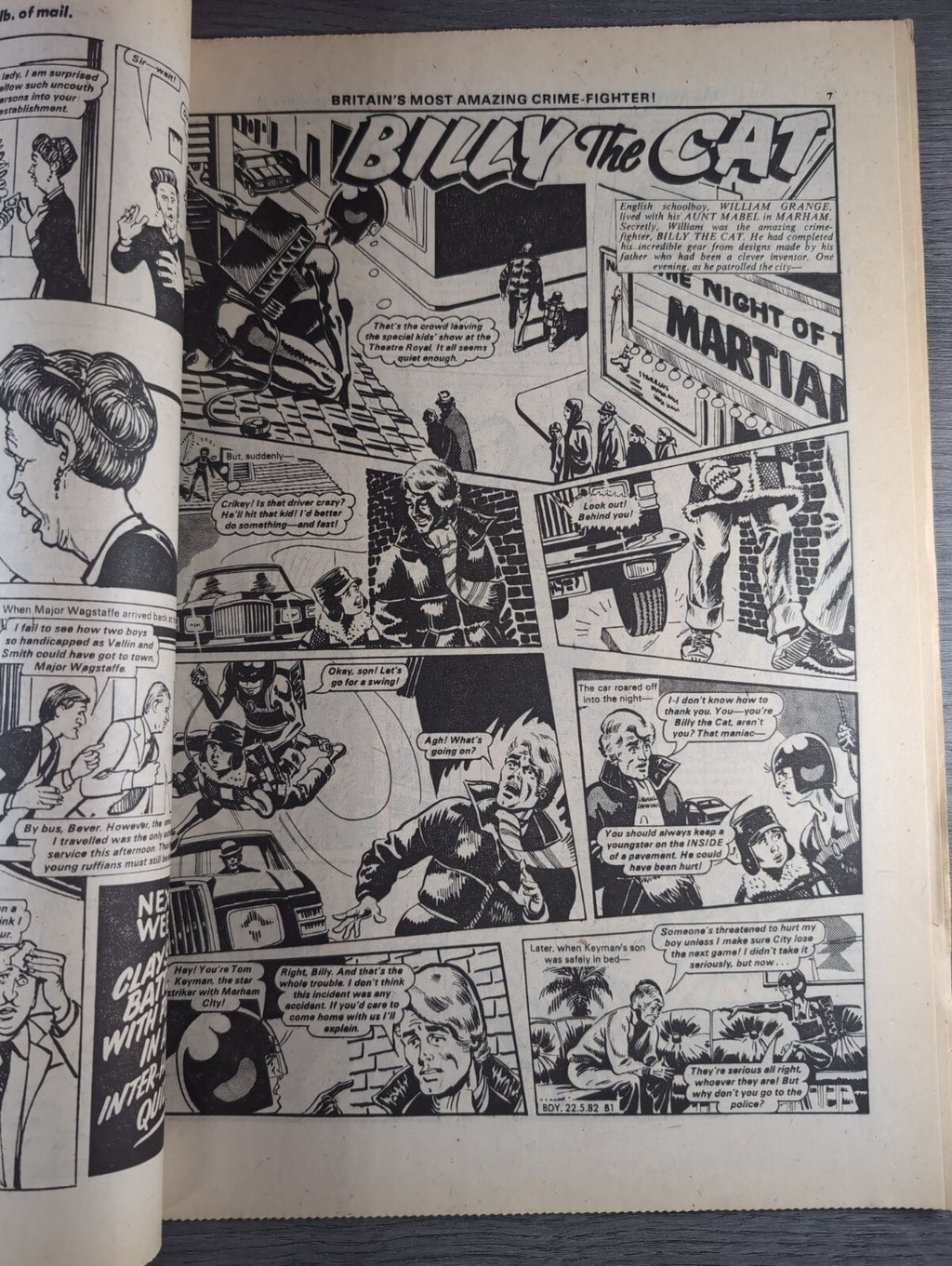 Buddy Comic Issue No 67 22nd May 1982 Vintage Retro Comic