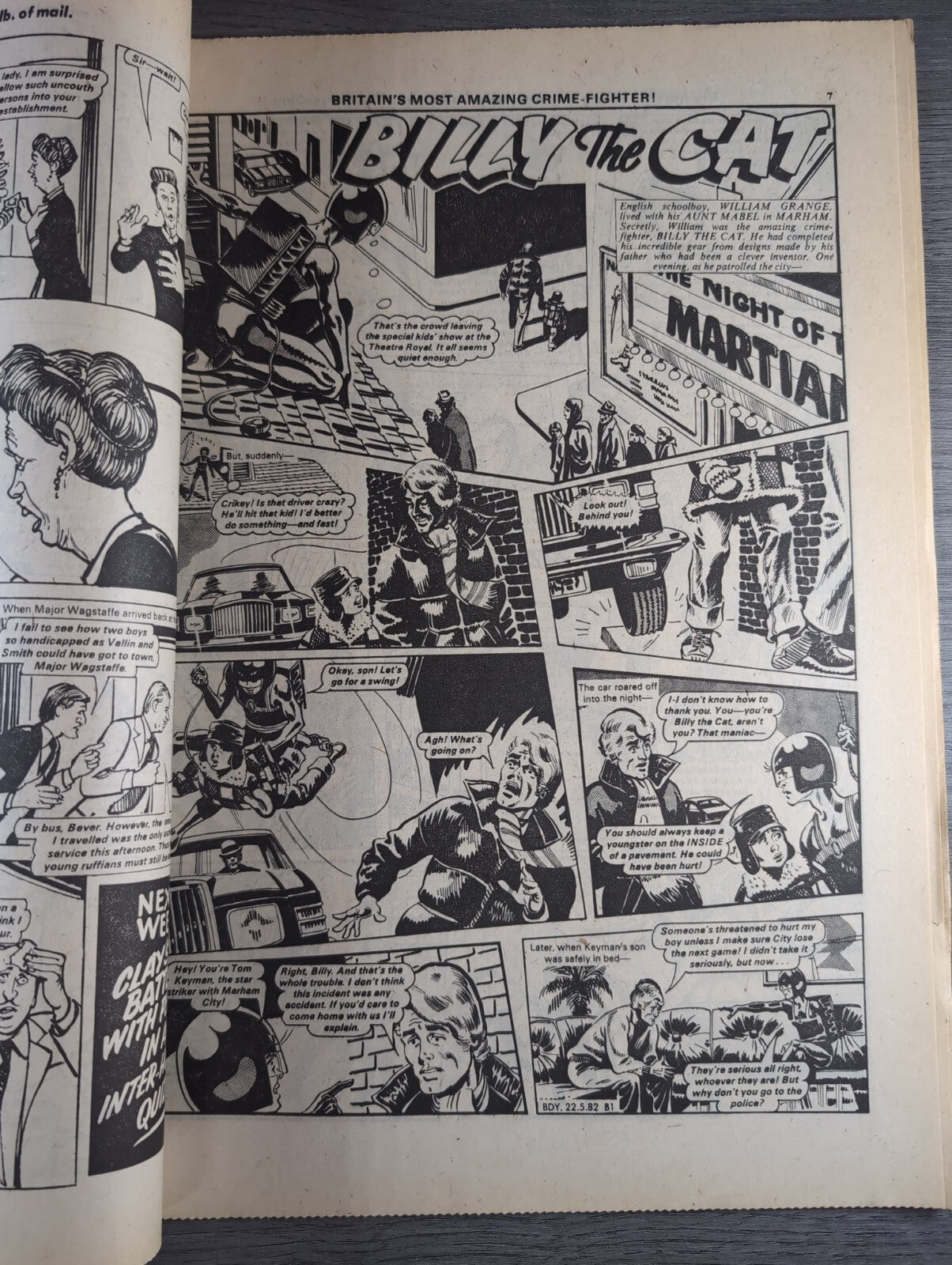 Buddy Comic Issue No 67 22nd May 1982 Vintage Retro Comic