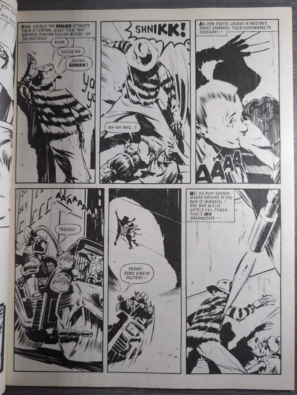 2000AD Prog 635 Featuring Judge Dread Comic 15th July 1989 Vintage Retro Comic