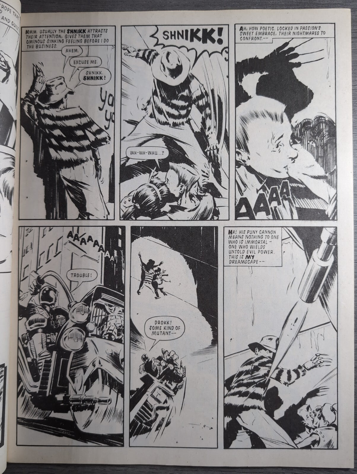 2000AD Prog 635 Featuring Judge Dread Comic 15th July 1989 Vintage Retro Comic
