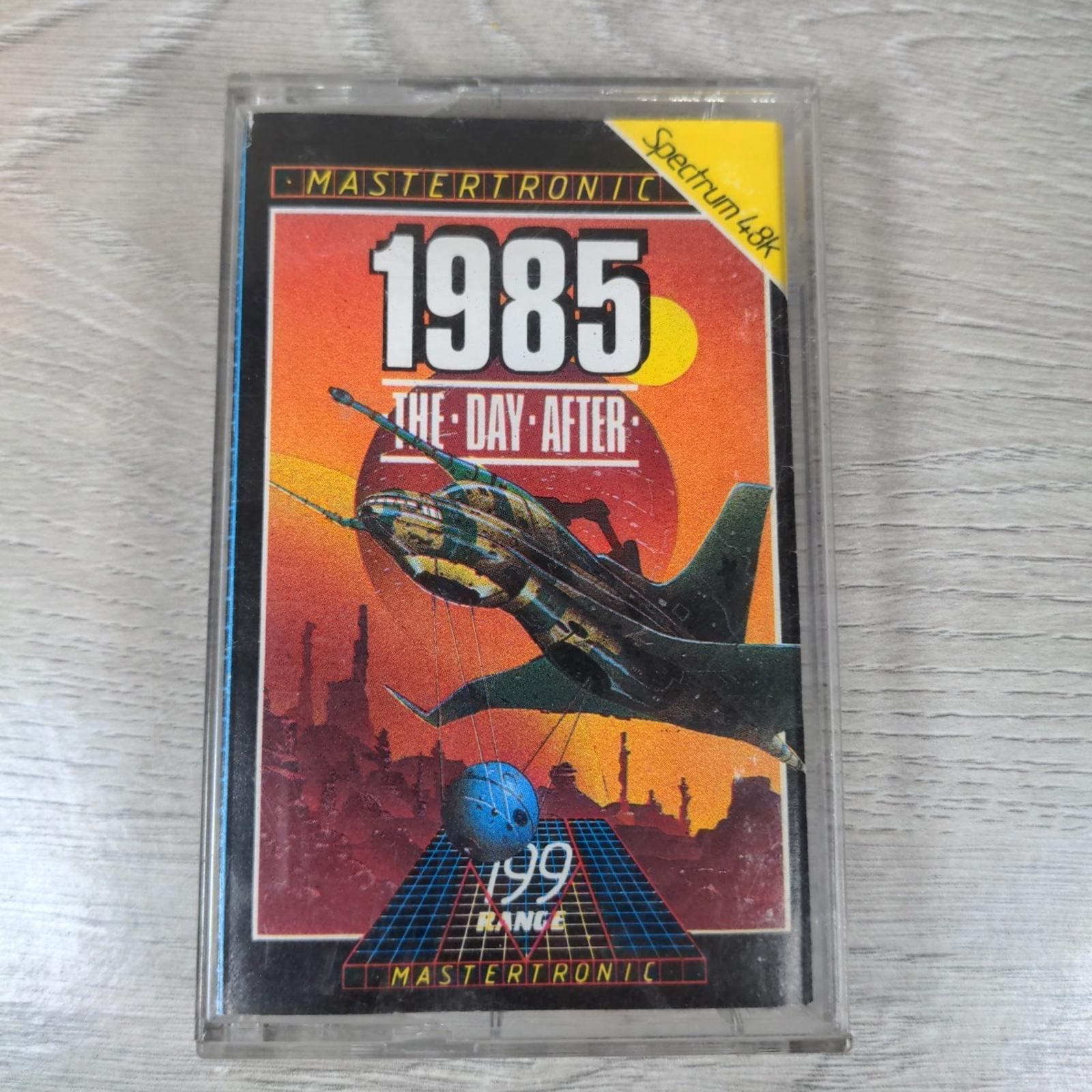 1985 The Day After ZX Spectrum 48K Game Cassette Mastertronic Tested & Working - Retrorama UK