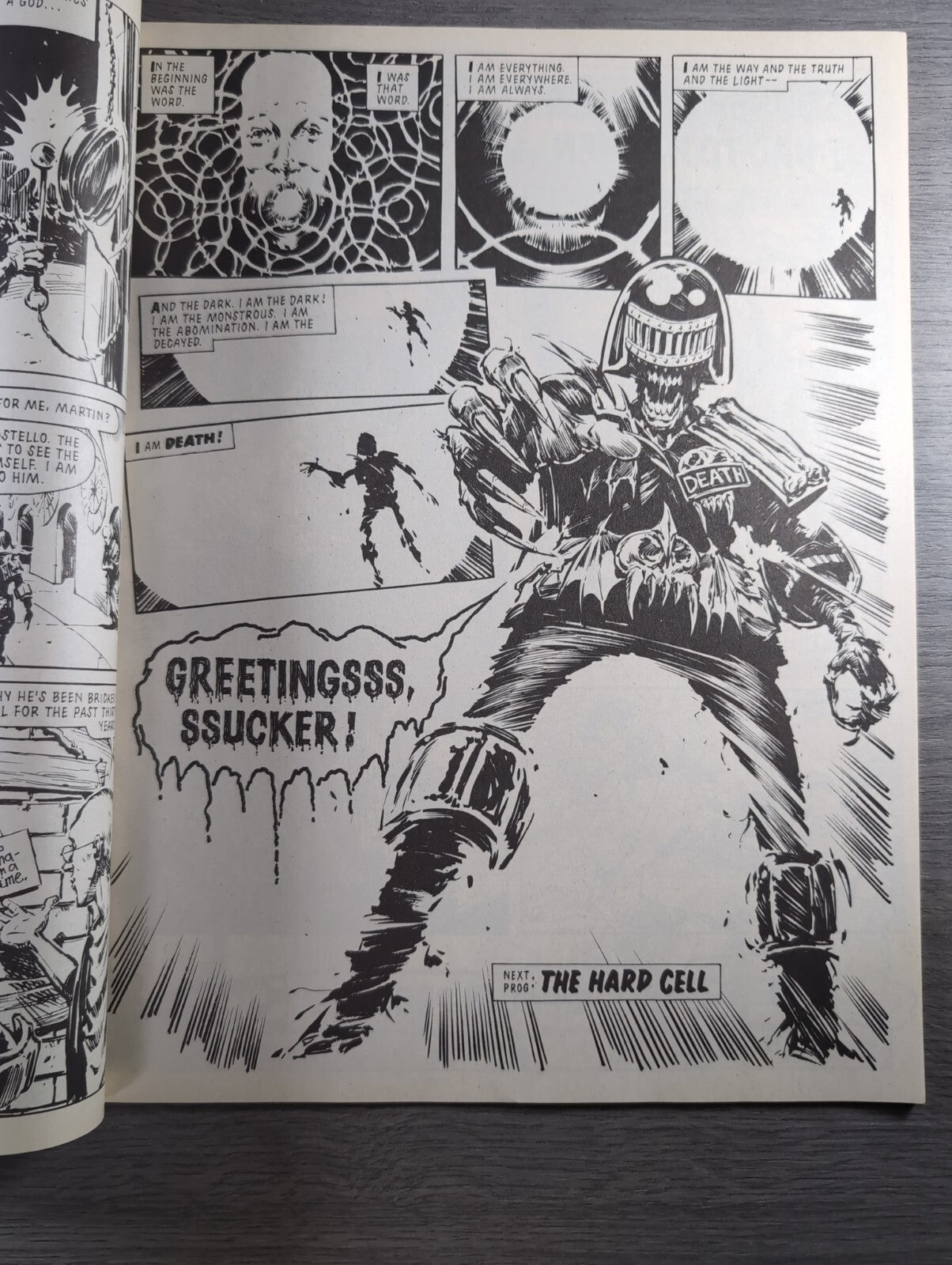 2000AD Prog 612 Featuring Judge Dread Comic 4th Feb 1989 Vintage Retro Comic