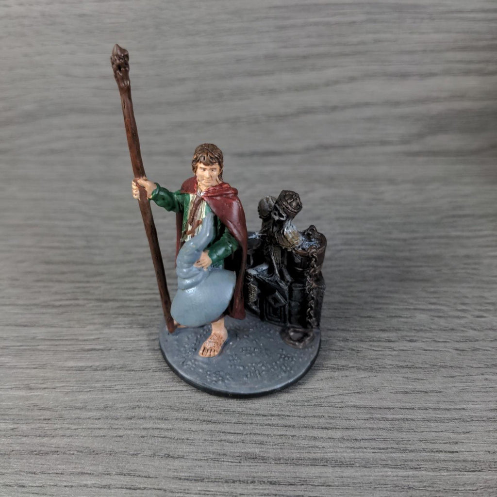 Eaglemoss Pippin & Dwarf Warrior Lord of the Rings Collectors Models Figure 2006