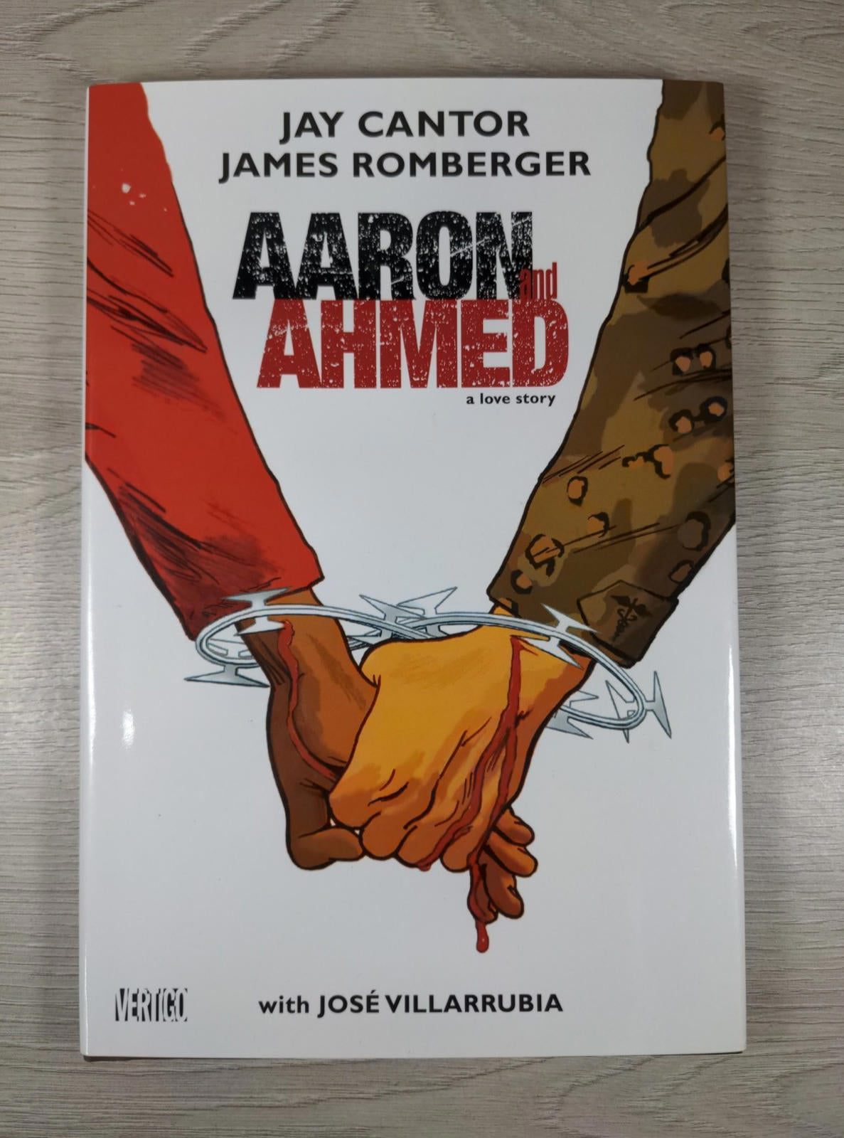 Vertigo Comics Aaron And Ahmed by Jay Cantor  Hardcover Graphic Novel 2011