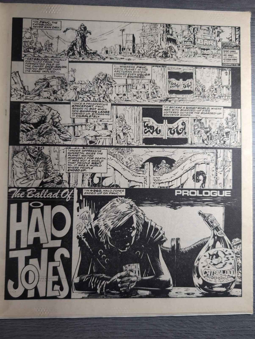 2000AD Prog 451 Featuring Judge Dread Comic 4th Jan 1986 Vintage Retro Comic