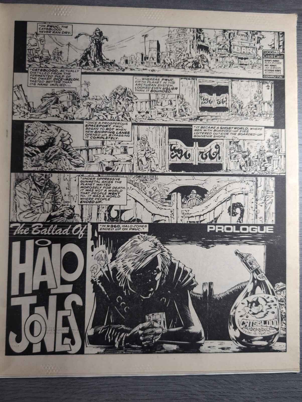 2000AD Prog 451 Featuring Judge Dread Comic 4th Jan 1986 Vintage Retro Comic