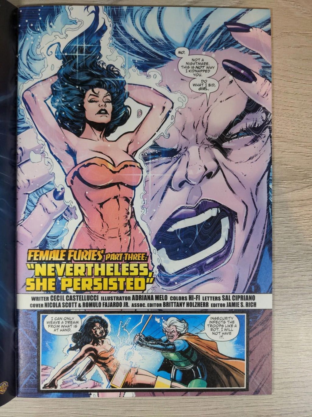 DC Universe:  Female Furies Comic issue No 3  Dream A Little Dream Of Death 2019 - Retrorama UK