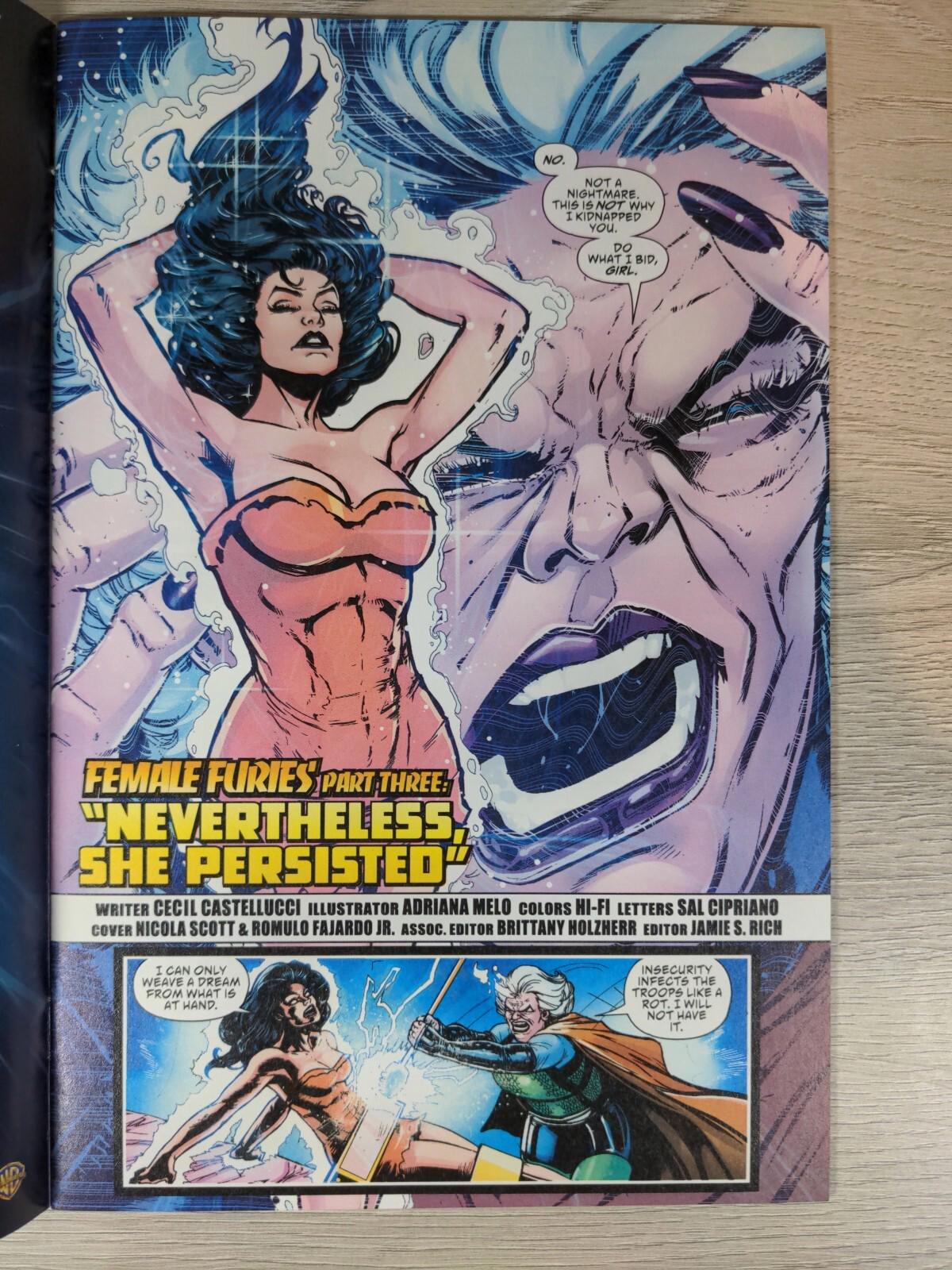 DC Universe:  Female Furies Comic issue No 3  Dream A Little Dream Of Death 2019 - Retrorama UK