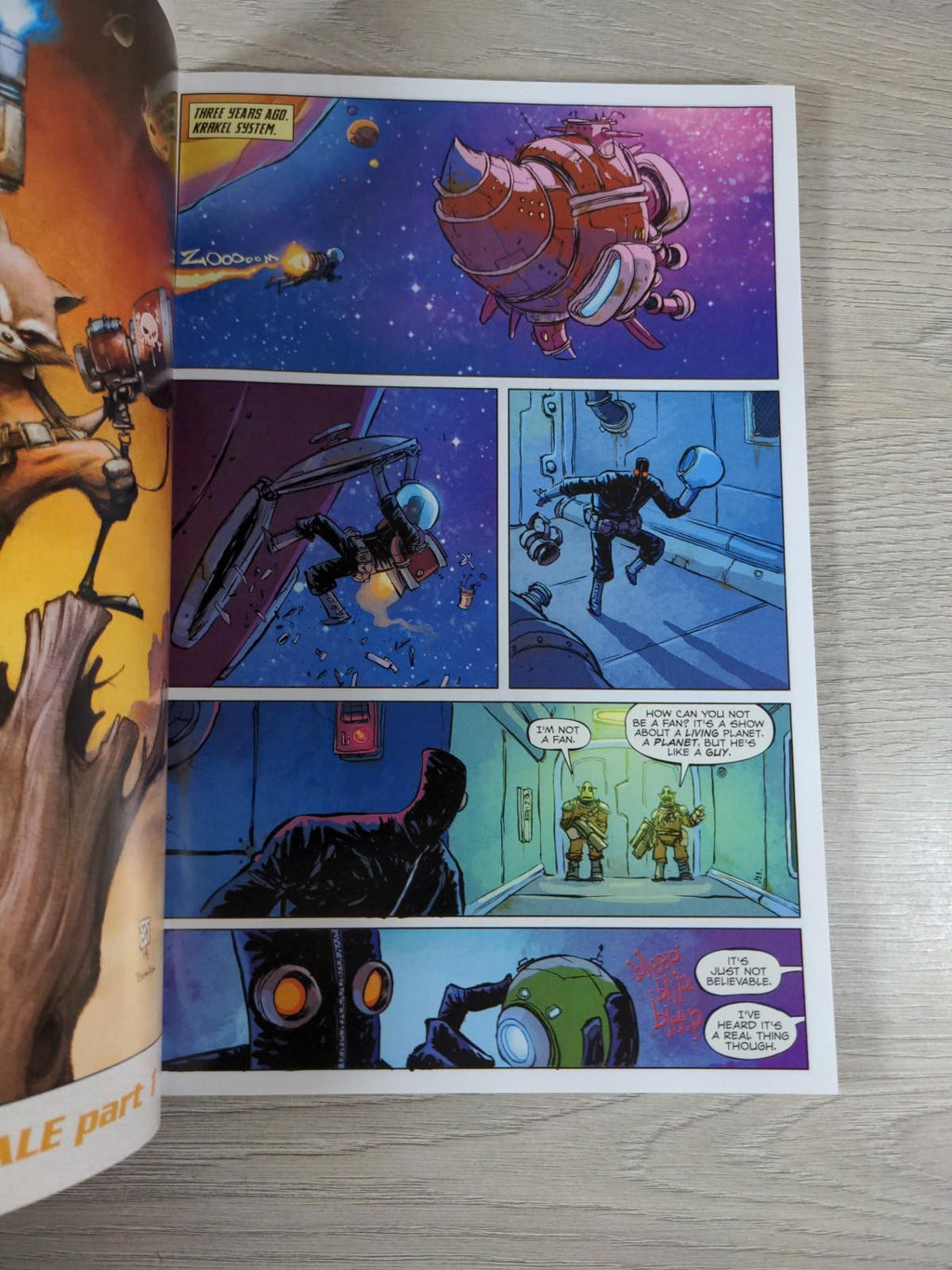 Marvel Comics Rocket Raccoon A Chasing Tale Volume 1 2015 Graphic Novel - Retrorama UK