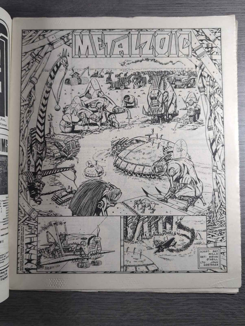 2000AD Prog 484 Featuring Judge Dread Comic Date 23rd Aug 1986 Retro Comics