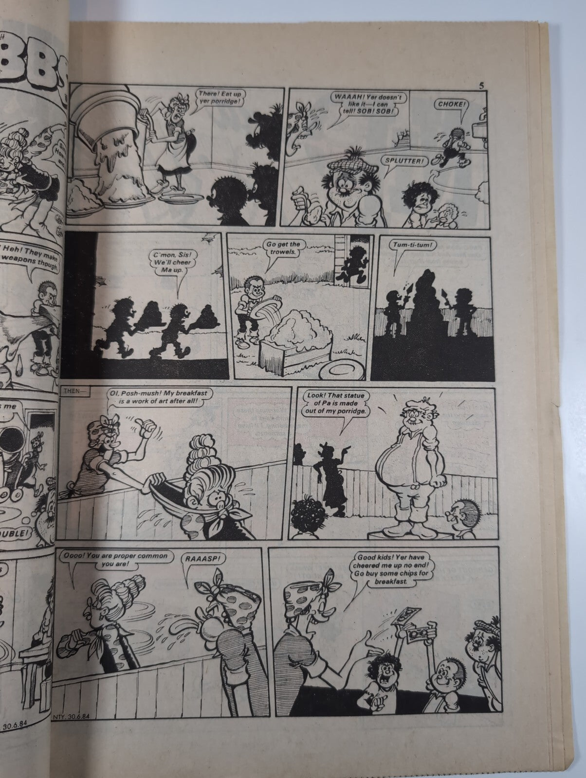 Nutty Comic Featuring Bananaman Issue No. 229 June 20th 1984 Vintage Retro Comic