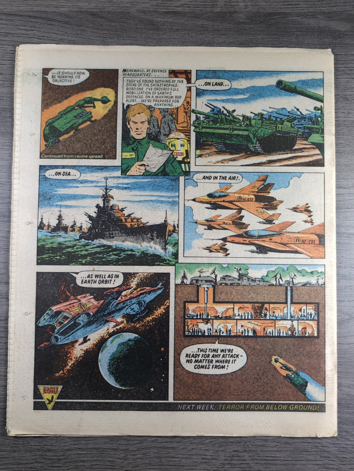 Eagle Comic Issue 30th June 1984 Vintage Retro UK Comic