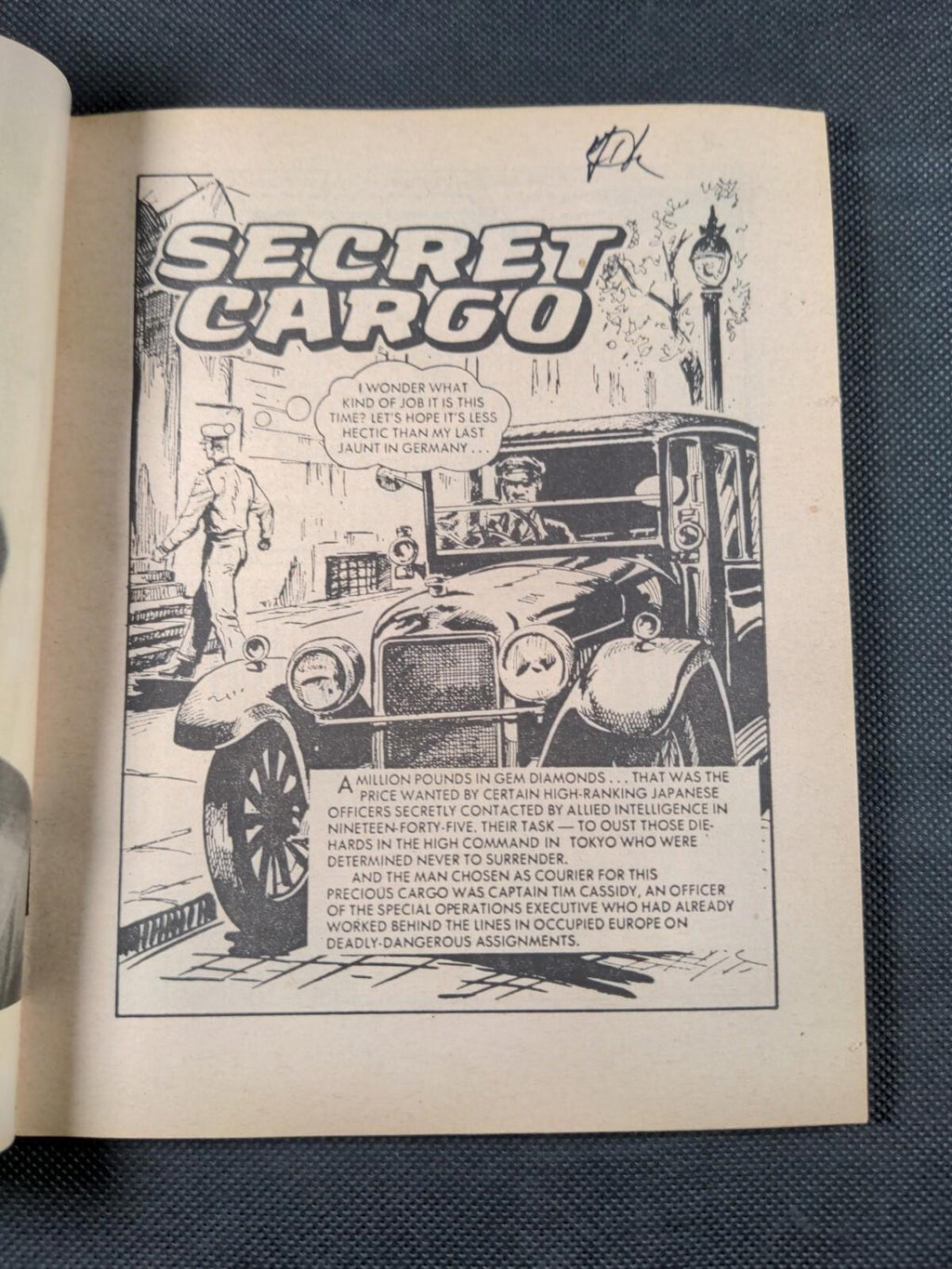 Commando Comic Issue Number 1527 Secret Cargo - Retrorama UK