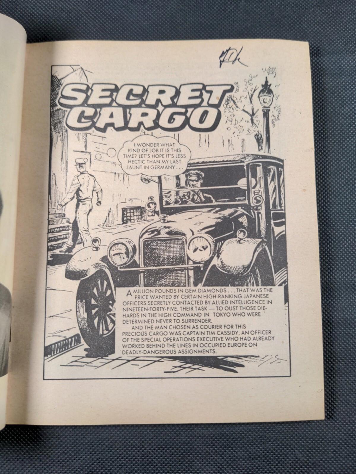 Commando Comic Issue Number 1527 Secret Cargo - Retrorama UK