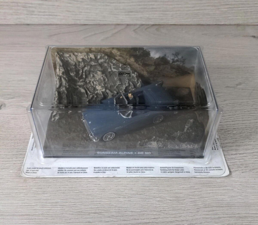Eaglemoss James Bond 007 Sunbeam Alpine Diecast Car 1:43 Scale With Magazine #17