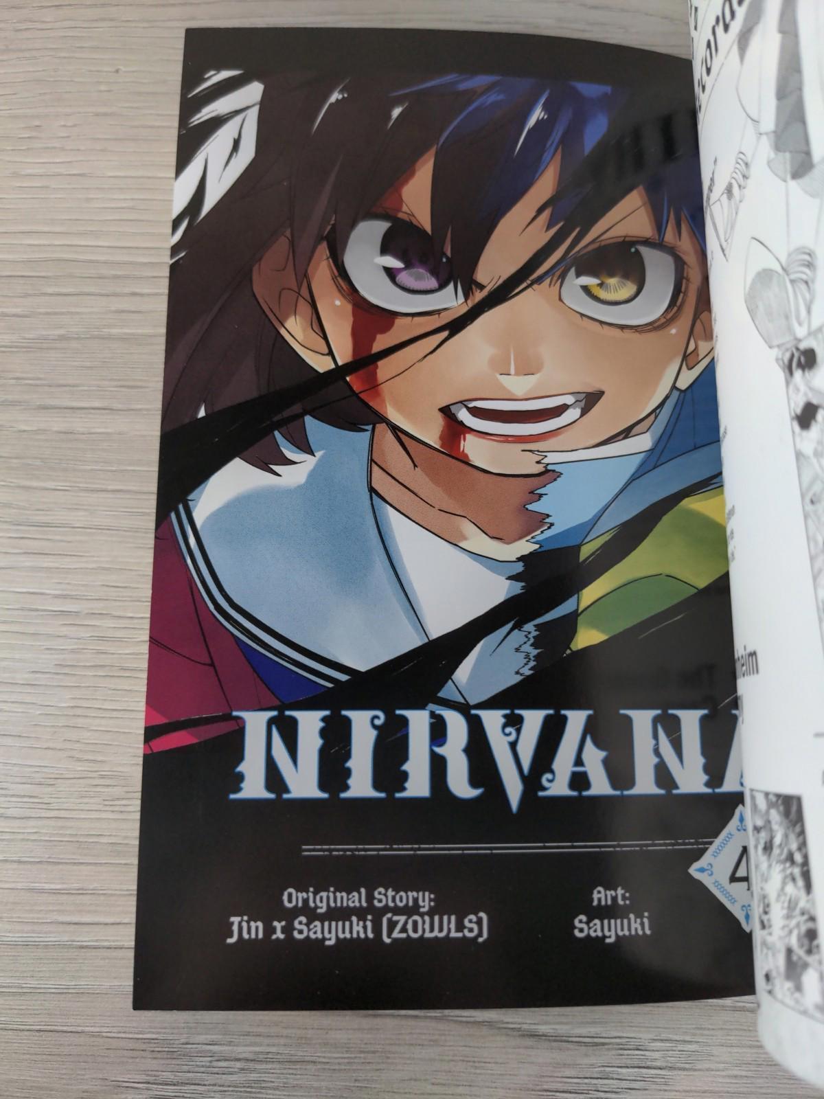 Nirvana Vol. 4 by Zowls Manga Graphic Novel Paperback Book 2019 - Retrorama UK