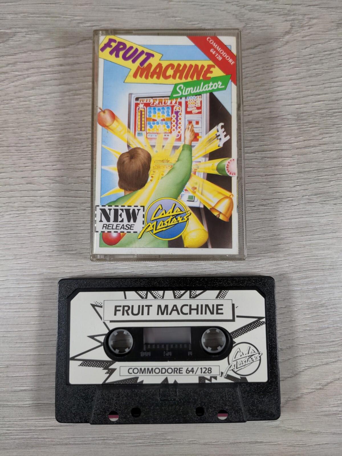 Fruit Machine Simulator Commodore 64 C64 Game Cassette Tested & Working