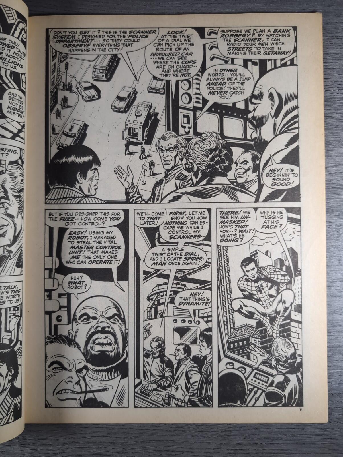 Spider-Man Comics Weekly No 150 Marvel Comics UK 27th December 1975