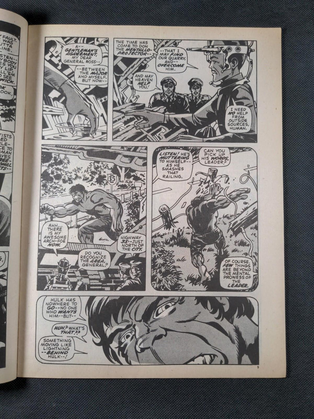 Mighty World of Marvel Issue No 107 October 1974 Marvel UK Vintage Comic - Retrorama UK