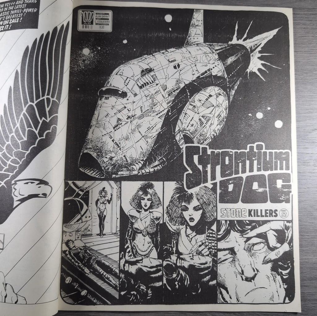 2000AD Prog 571 Featuring Judge Dredd 23rd April 1988 Vintage Comic