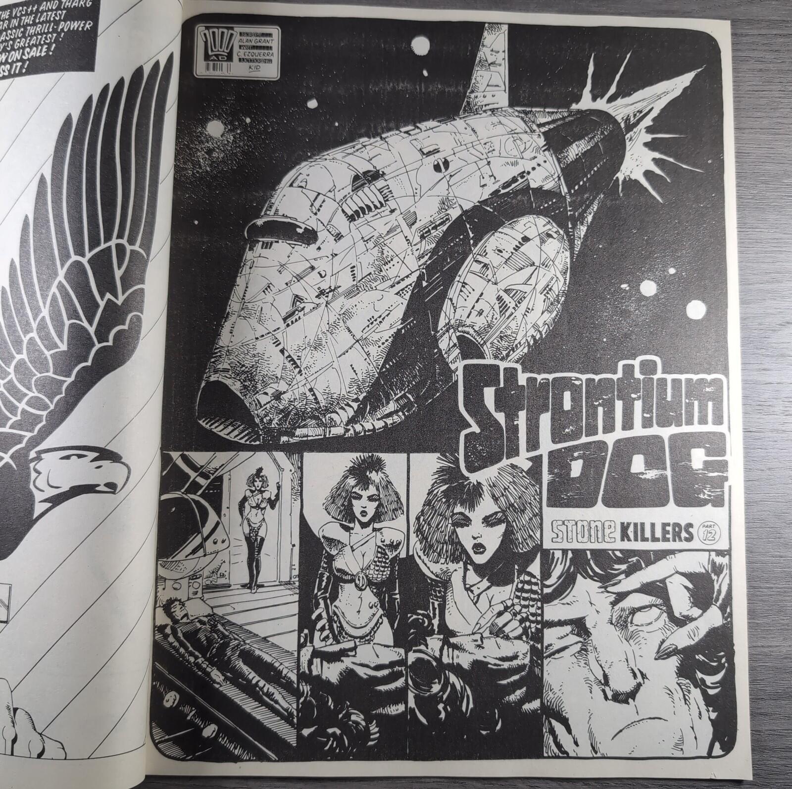 2000AD Prog 571 Featuring Judge Dredd 23rd April 1988 Vintage Comic