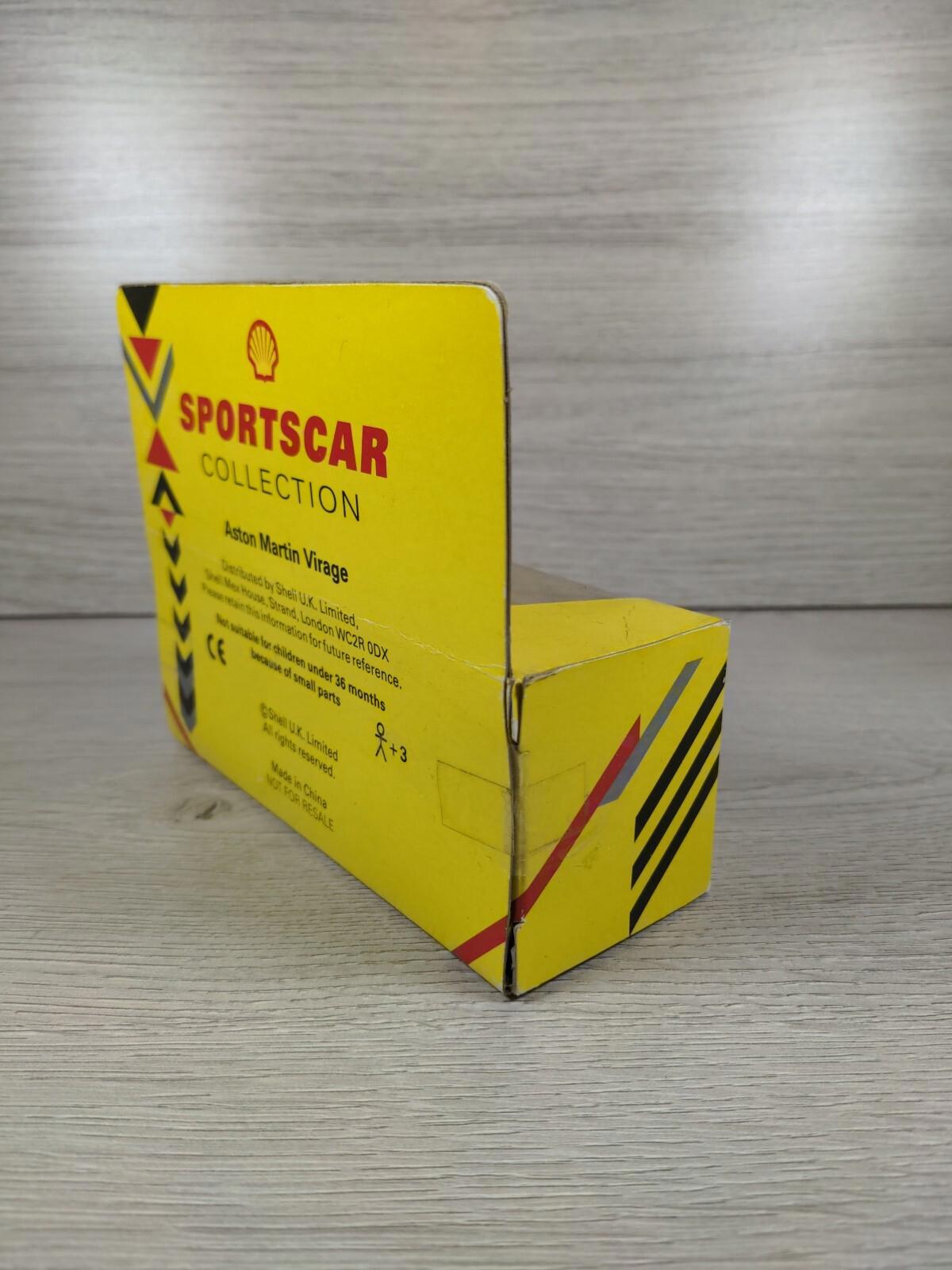 Shell Garage Sports Car Collection Aston Martin Virage Dicast Car Vintage Retro