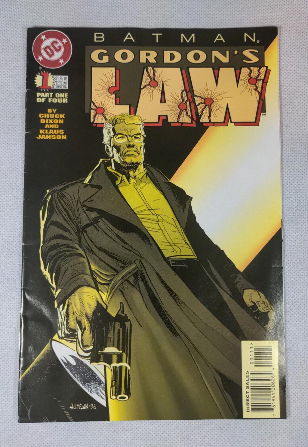 DC Comics Batman Gordons Law #1 1996 Vintage Comic - Retrorama UK
