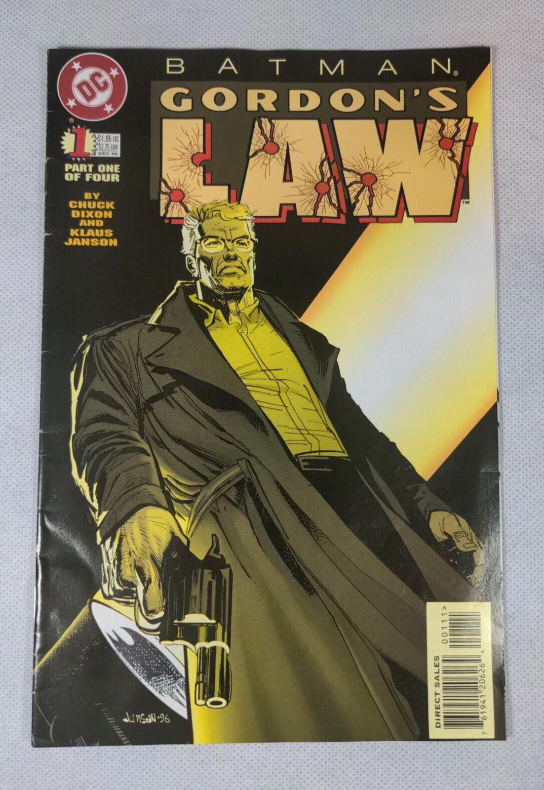 DC Comics Batman Gordons Law #1 1996 Vintage Comic - Retrorama UK