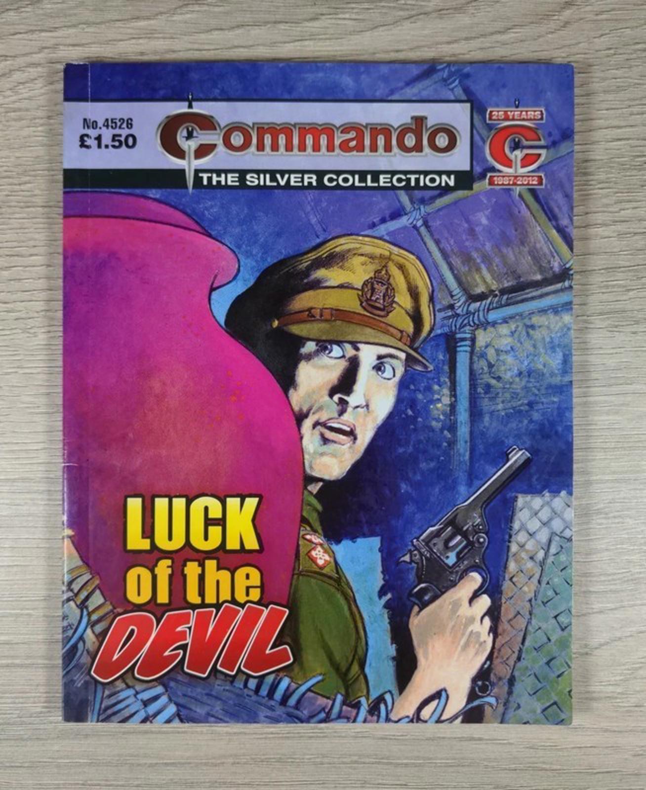 Commando Comic Issue Number 4526 Luck Of The Devil - Retrorama UK