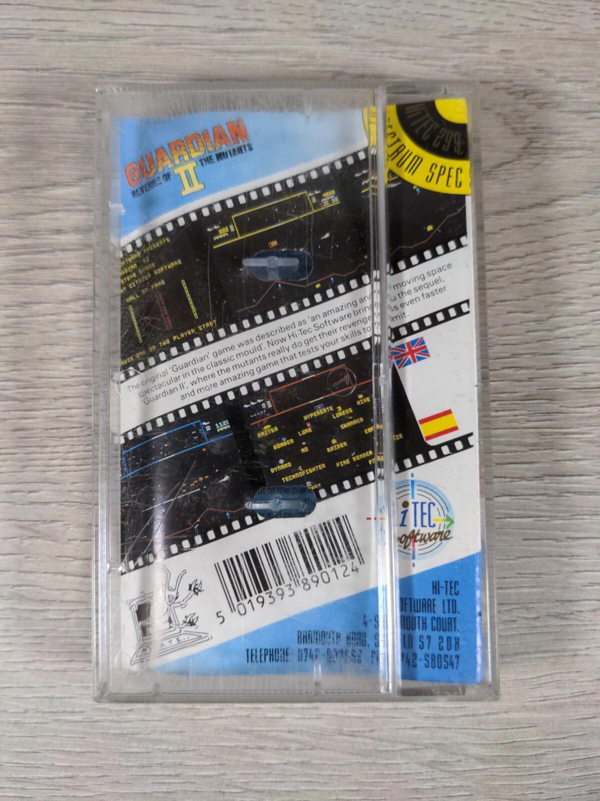 Guardian II Revenge Of The Mutants ZX Spectrum Game Cassette Tested & Working - Retrorama UK