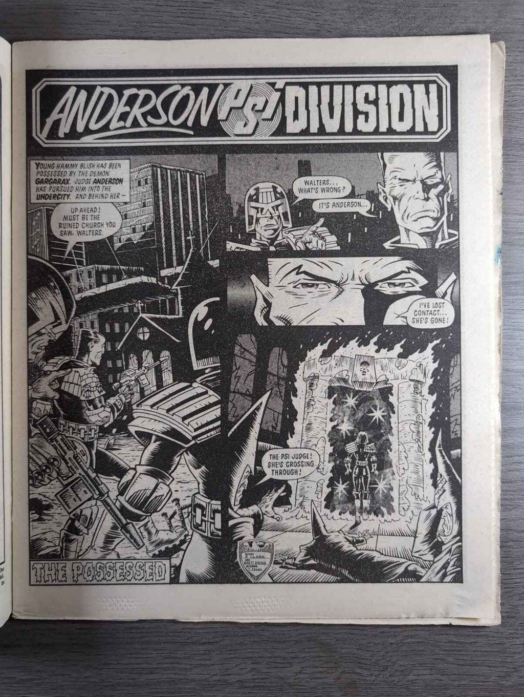 2000AD Prog 473  Featuring Juddge Dread Comic Date 7th June 1986 Vintage Comics