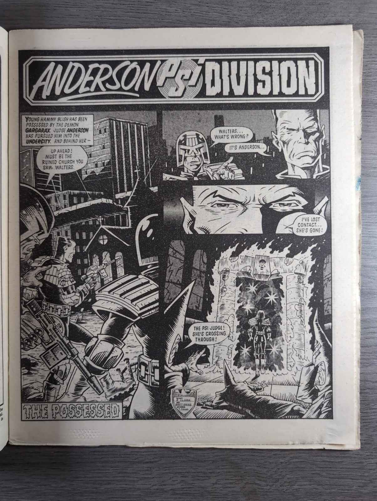 2000AD Prog 473  Featuring Juddge Dread Comic Date 7th June 1986 Vintage Comics