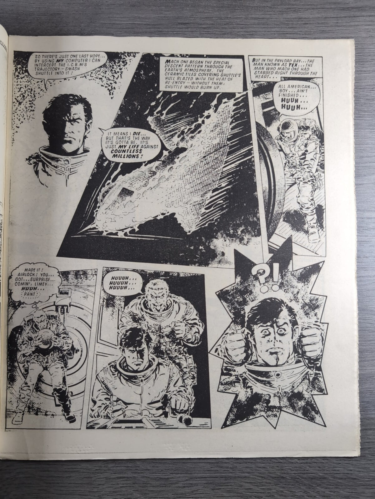 Eagle Comic Issue No. 257 21st Feb 1987 Vintage Retro UK Comic