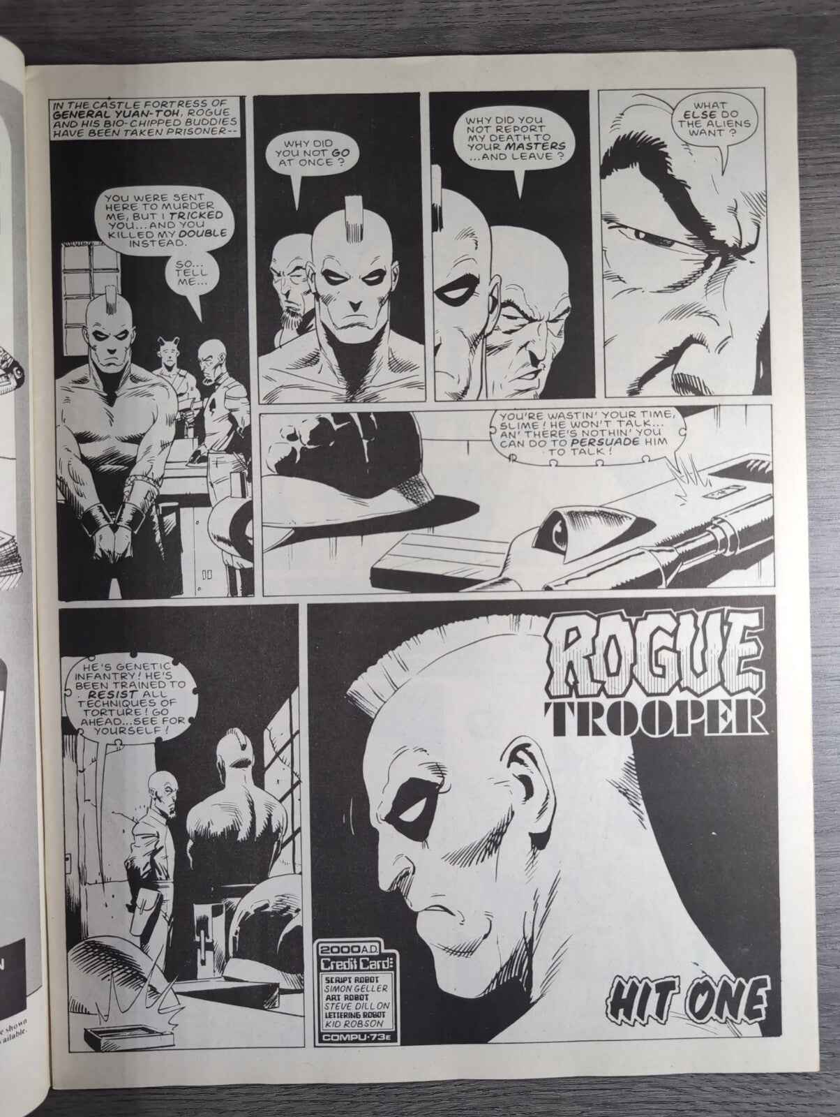 2000AD Prog 527 Featuring Judge Dread Comic 20th June 1987 Vintage Retro Comic