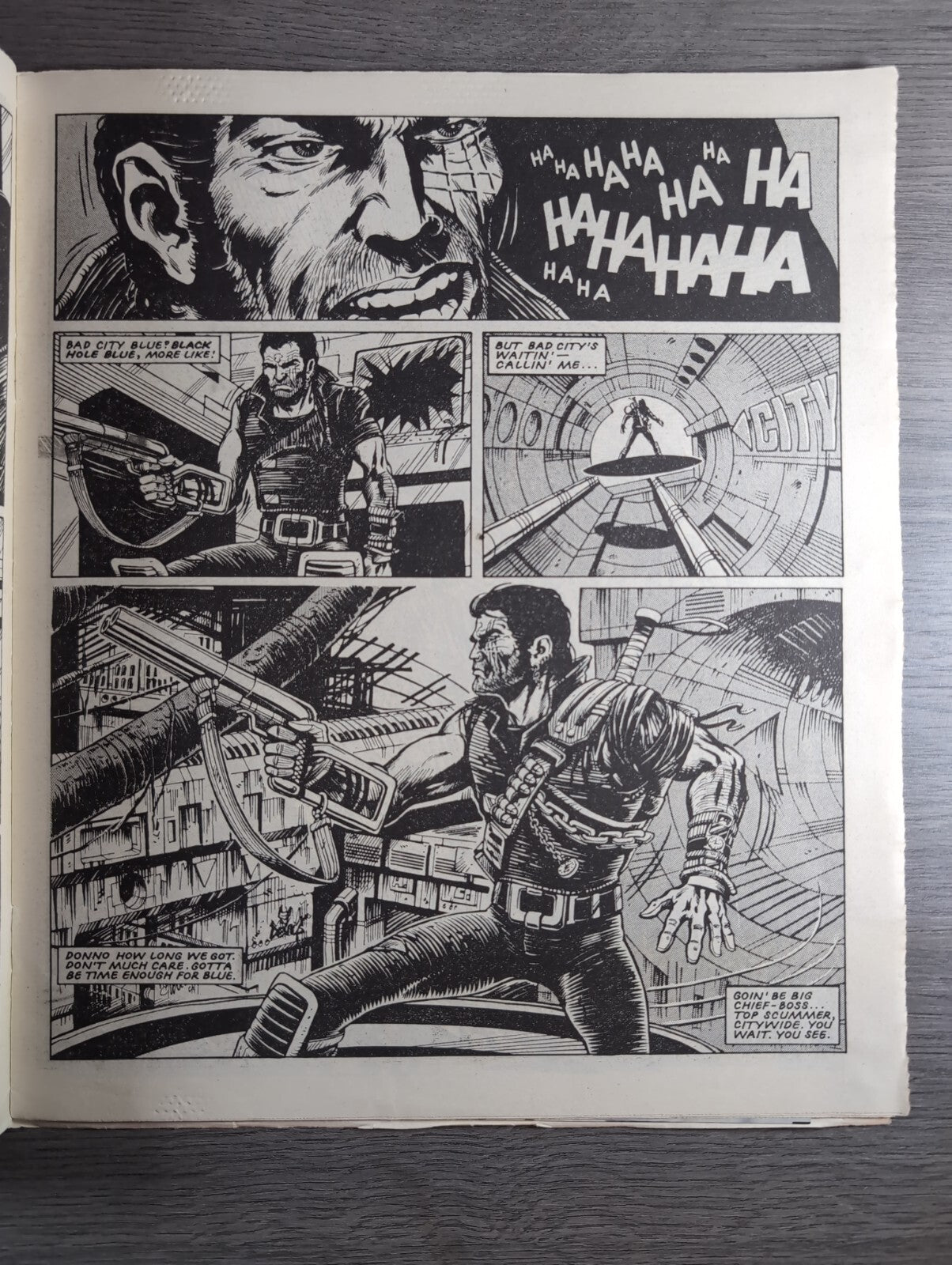 2000AD Prog 477 Featuring Juddge Dread Comic Date 5th July 1986 Vintage Comics