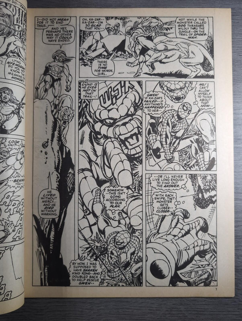 Spider-Man Comics Weekly No 147 Marvel Comics UK 6th December 1975 Vintage Comic