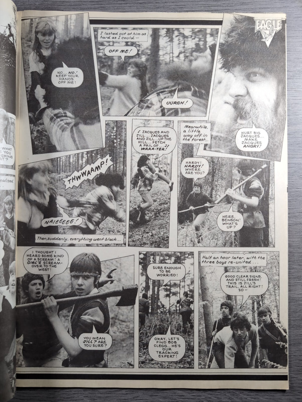 Eagle Comic 20th August 1983 Vintage Retro UK Comic