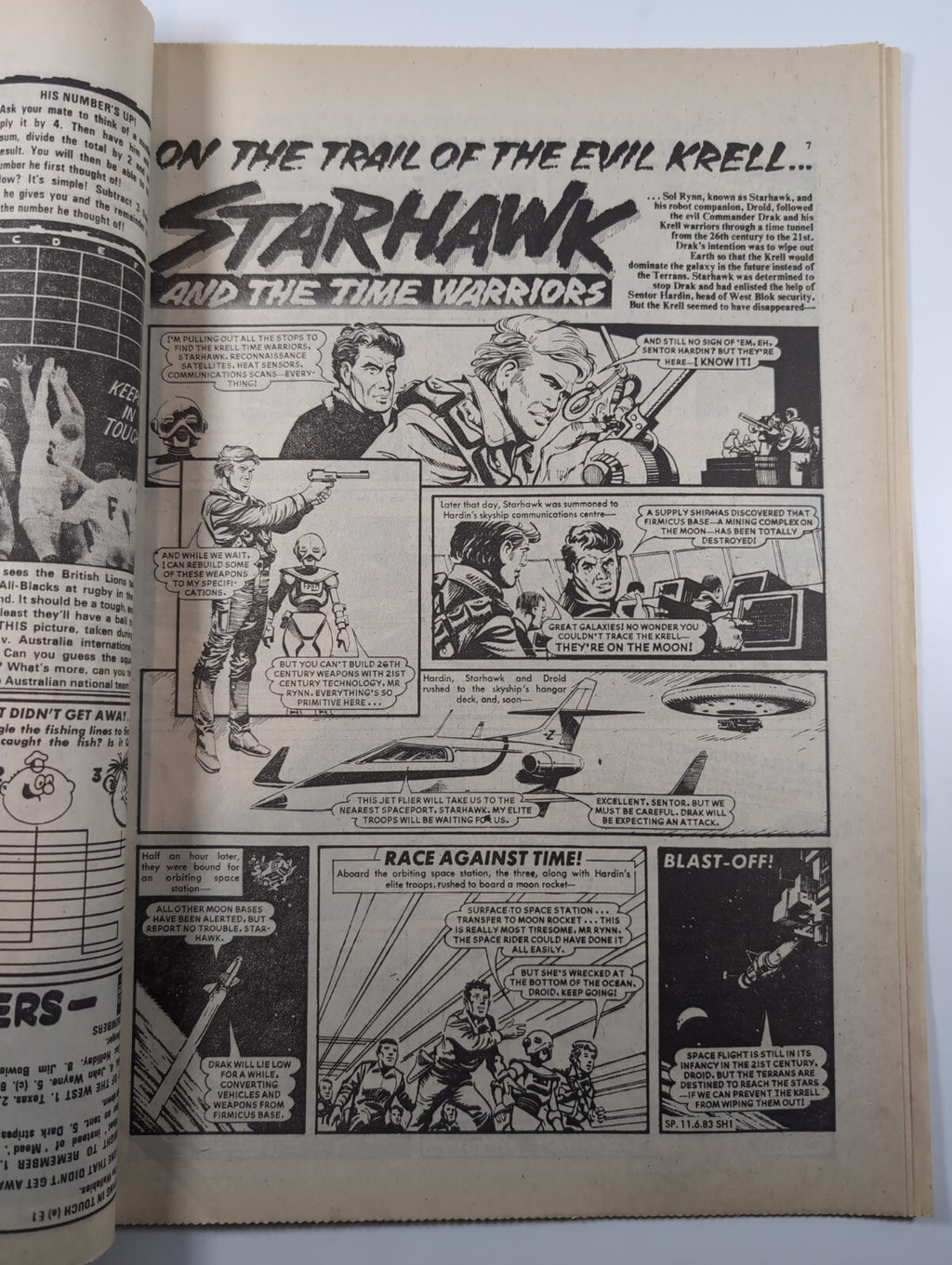 Spike Comic Issue No. 21 June 11th 1983 D.C Thomson Vintage Retro Comic