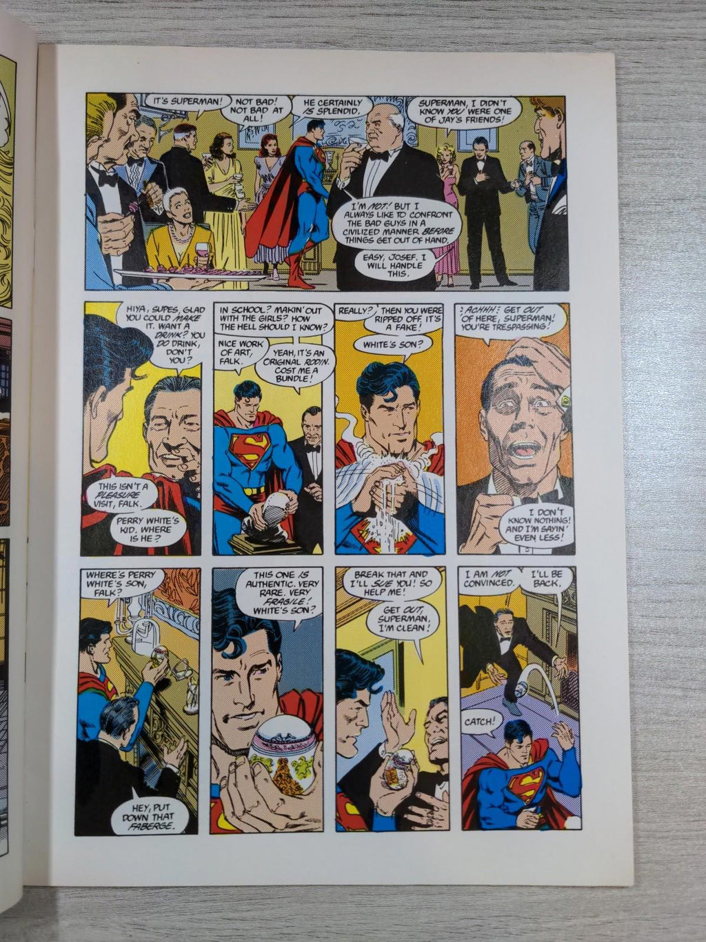 DC Comics Superman Issue No #25 1989 Vintage Comic