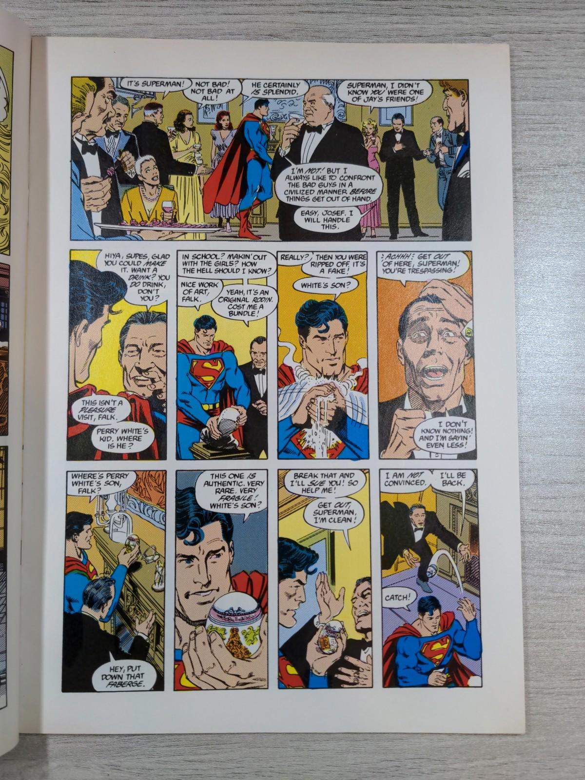 DC Comics Superman Issue No #25 1989 Vintage Comic - Retrorama UK