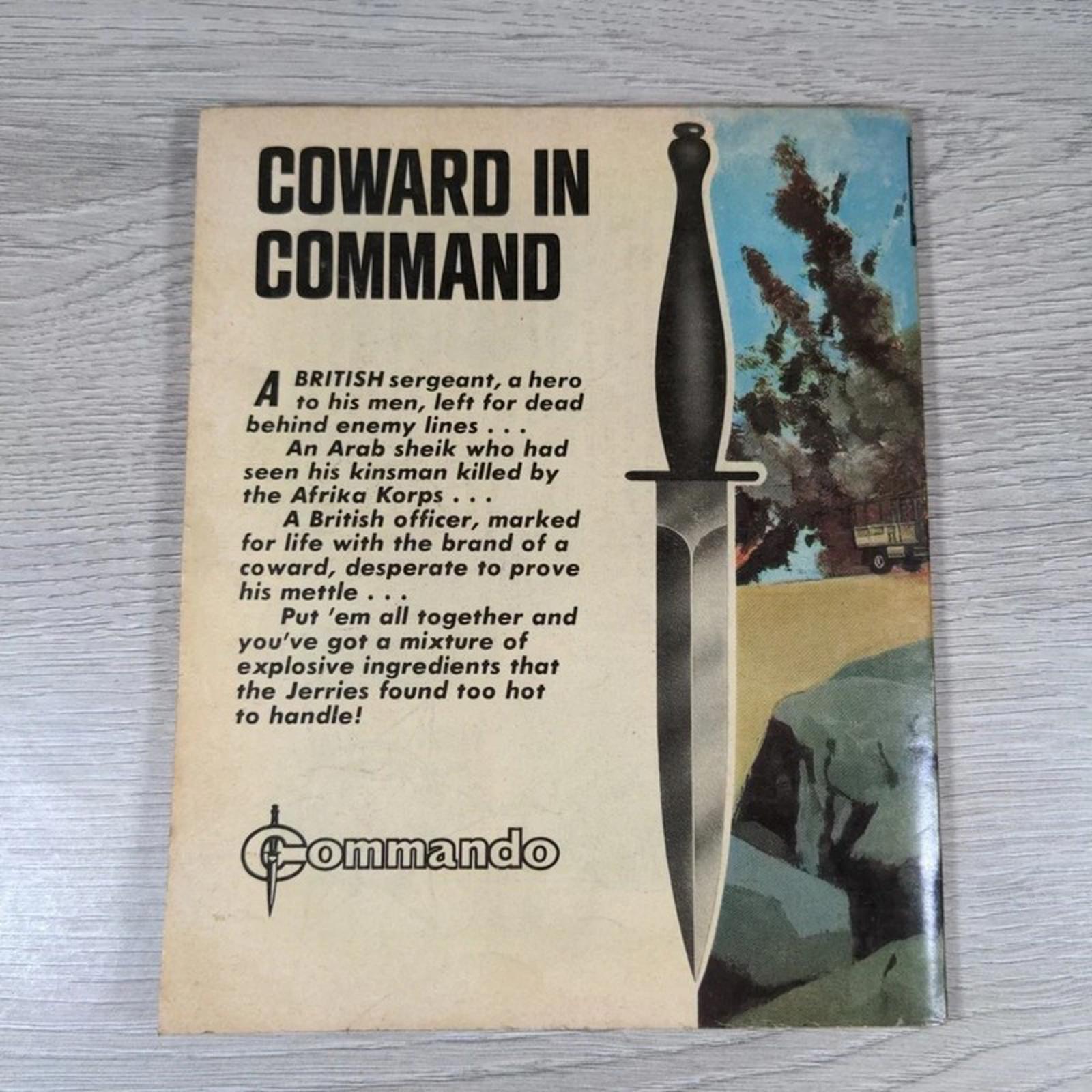 Commando Comic Issue Number 1048 Coward In Command Vintage Comic - Retrorama UK