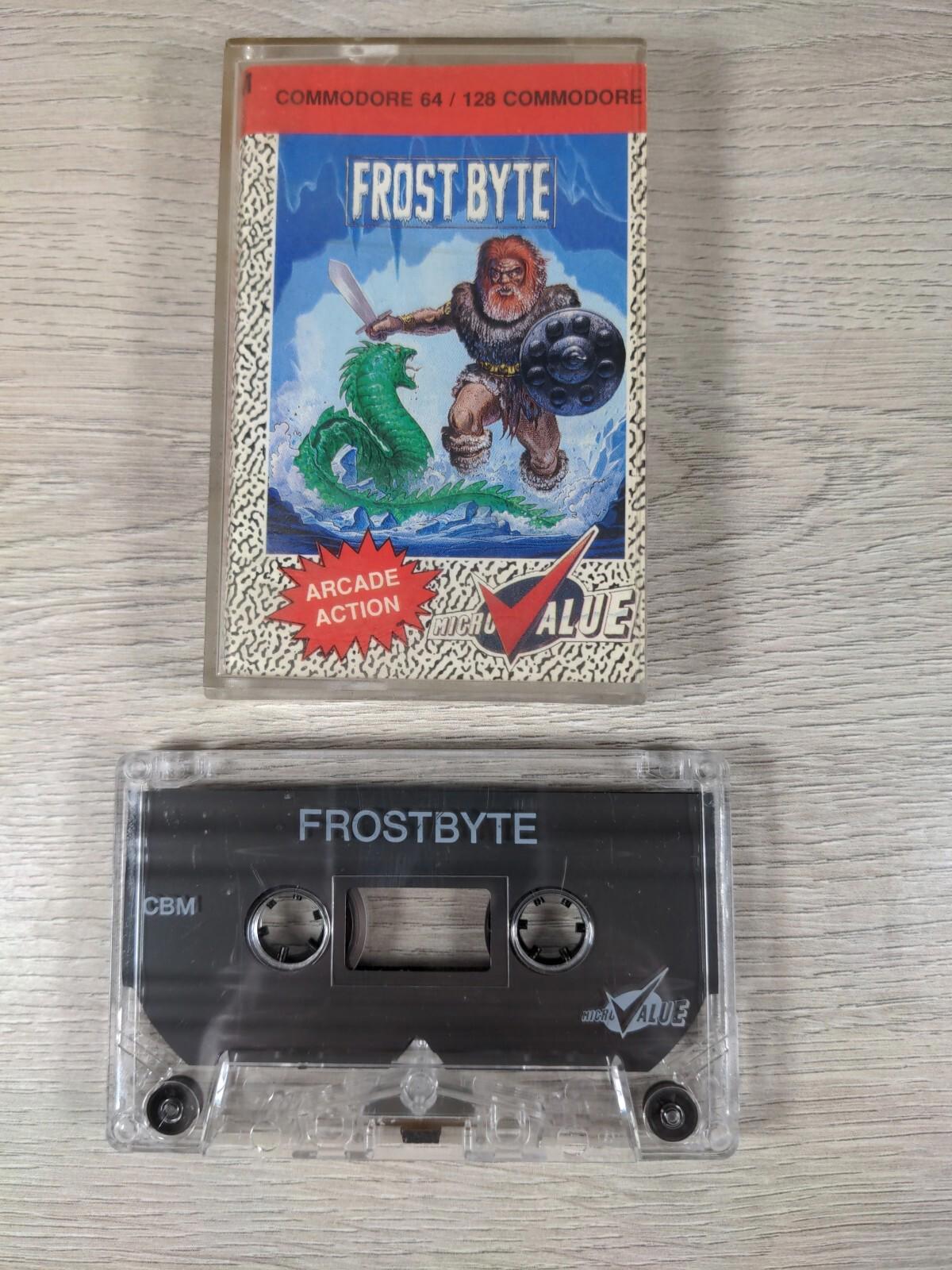 Frost Byte Commodore 64 C64 Video Game Cassette Tested & Working